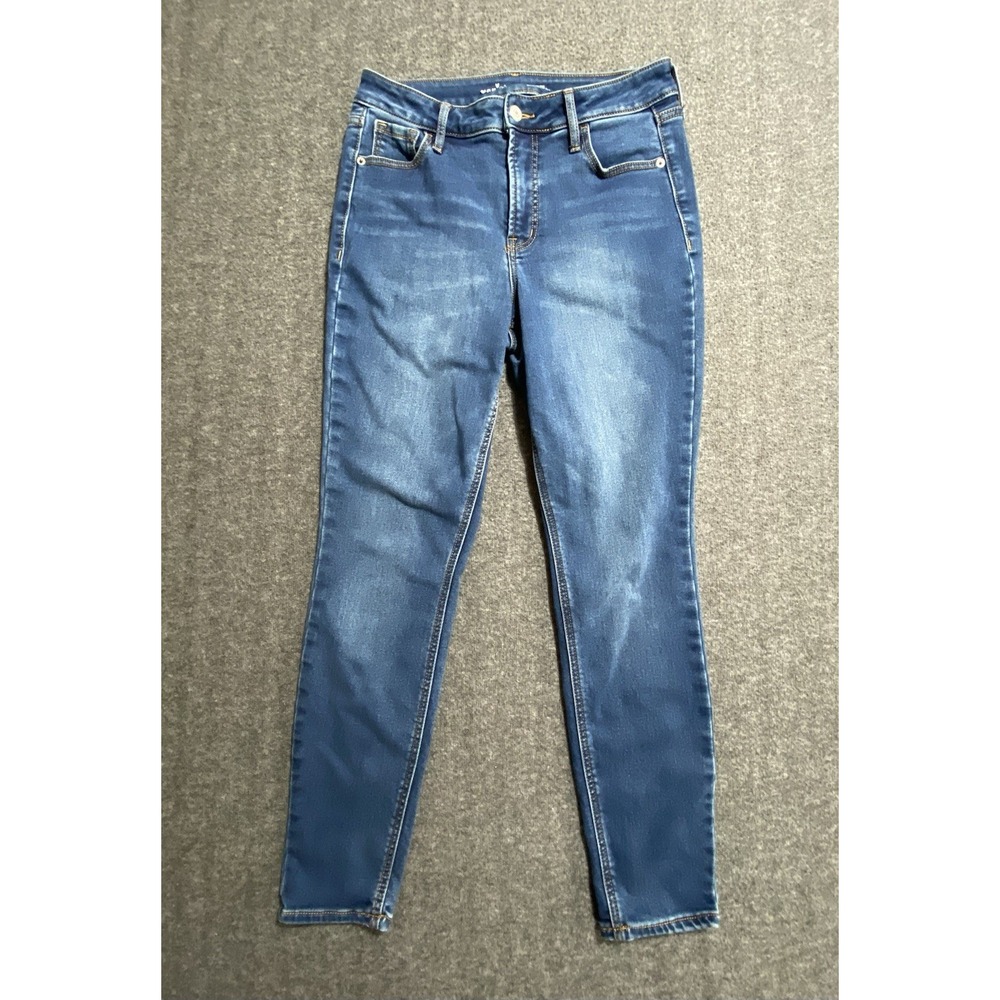 Old Navy Rockstar Womens Super Skinny High Rise Jeans Secret Slim Pockets Size 6